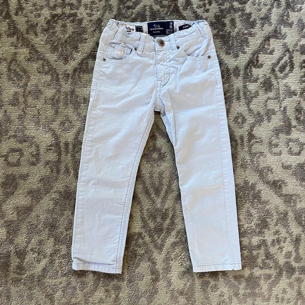 Harmont & Blaine Adjustable Blue Pants